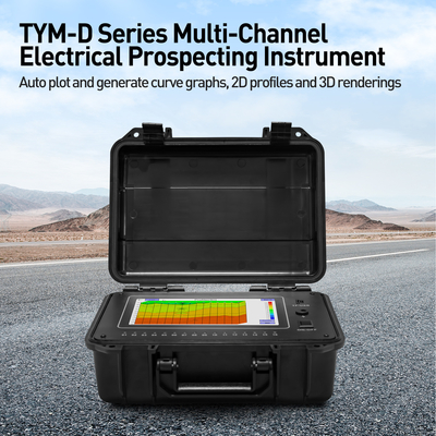 TYM D Series 500m Well Water Detector Underground Finder 16 kênh Thiết bị khảo sát địa vật lý