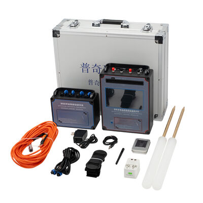 Máy dò nước PQWT-TC1200 với Màn hình LCD Đa tần số 1200m để Tìm kiếm Nước ngầm Sâu