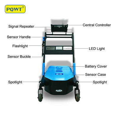 Xe đẩy phát hiện rò rỉ đường ống thông minh 15m