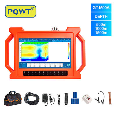 PHẨM CHẤT  PQWT-GT1500A multi channel auto analysis long range water detection equipment deep underground water detector nhà máy sản xuất
