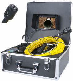 PHẨM CHẤT  145° Angle Drain Sewer Pipe Inspection Camera 7inch High Accurate nhà máy sản xuất