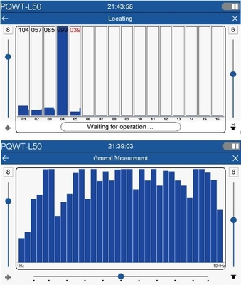 Pqwt-L7000 ngoài trời và trong nhà 5m sâu ống rò rỉ máy dò