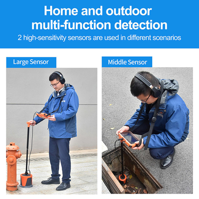 Pqwt-L6000 Multi Sensors ngoài trời ống nước máy dò rò rỉ 5m Độ sâu