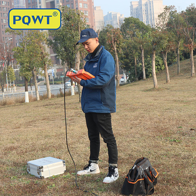 Thiết bị thăm dò địa chất PQWT GT1000A Máy dò nước tầm xa 18 kênh