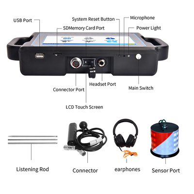 Máy dò rò rỉ nước PQWT CL200 Máy dò rò rỉ đường ống nước dưới tường 2 mét