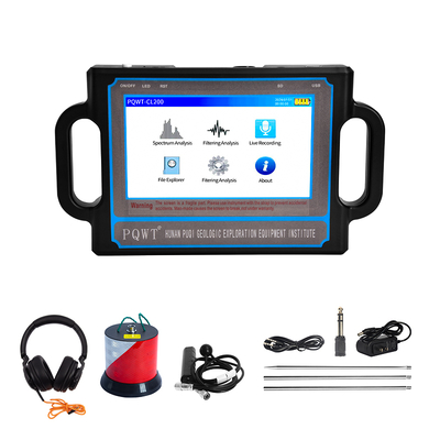 Máy dò rò rỉ nước PQWT CL200 Máy dò rò rỉ đường ống nước dưới tường 2 mét