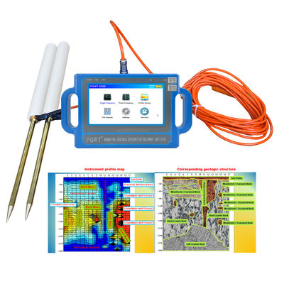 PQWT S300 Máy dò nước ngầm 300m Độ sâu màn hình LCD đa tần số