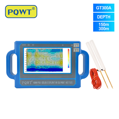 PQWT S300 máy dò nước ngầm 300m Độ sâu 7 inch màn hình cảm ứng