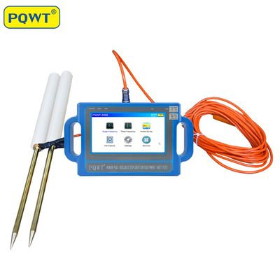 Máy đo điện trở PQWT S300 với màn hình cảm ứng 800x480, độ chính xác 0.001mV và trọng lượng 9kg để phát hiện nước ngầm