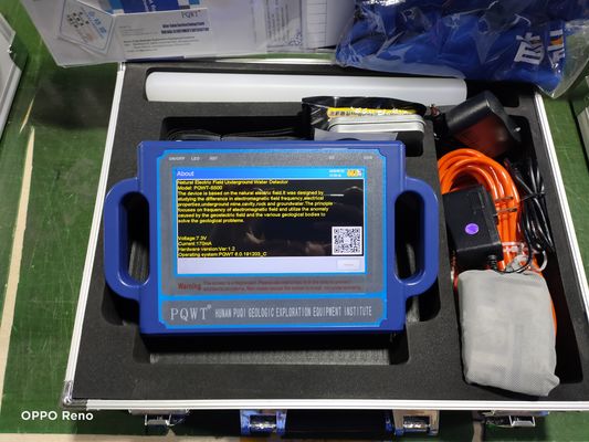 Máy dò nước PQWT với độ chính xác 95% Tần số 36/40/56 và Phạm vi đo 0mV-2000mV để định vị nước ngầm