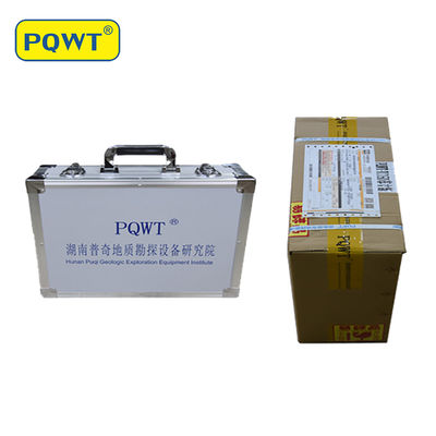 Máy phát hiện nước PQWT S500 với độ chính xác 92% 8 kênh và pin lithium sạc lại để phát hiện nước ngầm