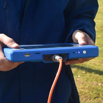 PQWT TC500 Máy dò nước Thiết bị khảo sát địa vật lý với độ chính xác 92% Đa tần số và lập bản đồ tự động để phát hiện nước ngầm