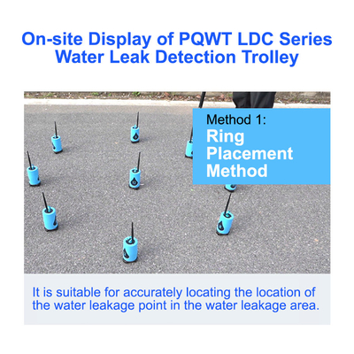10M Smart Ball Water Leak Detection Trolley PQWT LDC 9m Độ sâu