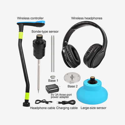 Phát hiện rò rỉ đường ống ngầm 3 trong 1 PQ BT Đa chức năng Phát hiện rò rỉ khí và nước