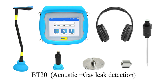 Máy dò rò rỉ nước ngầm có thể sạc lại dưới bê tông PQWT BT Series