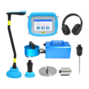 Công cụ phát hiện rò rỉ nước tưới 5000HZ PQWT BT30 Không dây đa chức năng