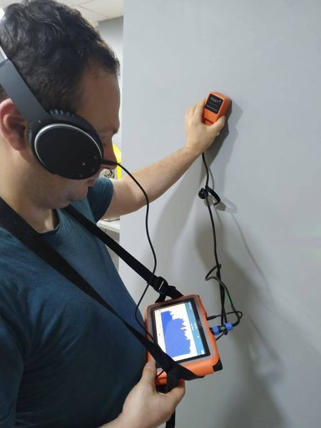 Pqwt-L7000 ngoài trời và trong nhà 5m sâu ống rò rỉ máy dò 6