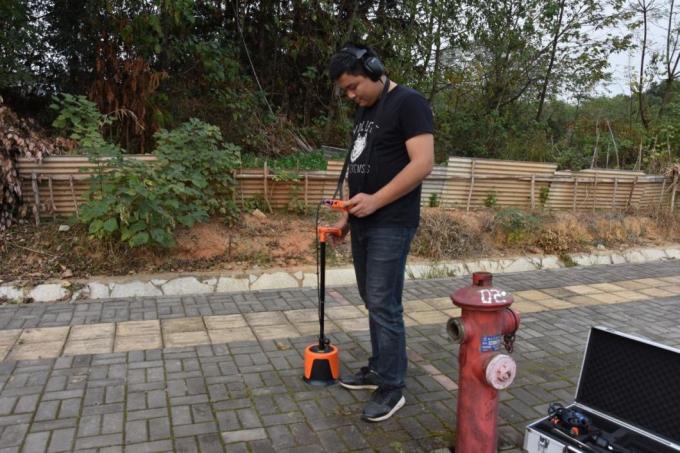 Máy phát hiện rò rỉ nước Pqwt Máy cảm biến rò rỉ ống nước Khoảng 2W Lượng đầu vào 7