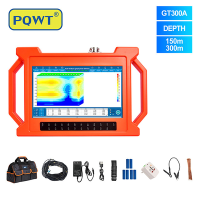 Thiết bị thăm dò địa chất PQWT GT300A Máy dò nguồn nước ngầm 300m
