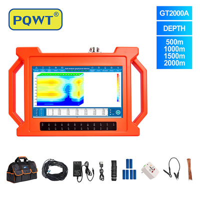 PQWT-GT2000A Tấm giếng nước sâu dưới lòng đất 2000m Phân tích bản đồ 3D tự động Khám phá nước ngầm nhanh