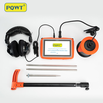 PQWT L2000 Định vị rò rỉ đường ống ngầm 5m Thiết bị nghe rò rỉ đường ống Máy phát hiện rò rỉ nước