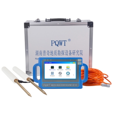 Máy dò nước ngầm sâu PQWT S500 500M có màn hình LCD
