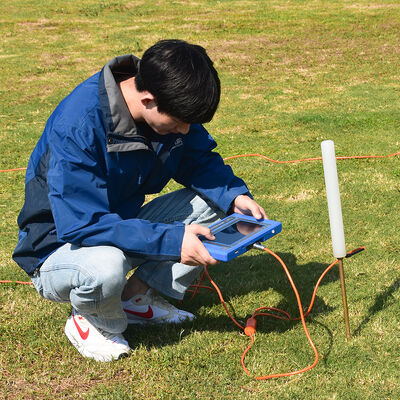 Thiết bị thăm dò địa chất PQWT TC300 Máy dò nước ngầm sâu 300m cho trang trại tưới tiêu