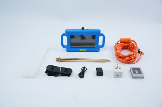 PQWT S500 500m Deep Underground Water Detector với màn hình cảm ứng LCD