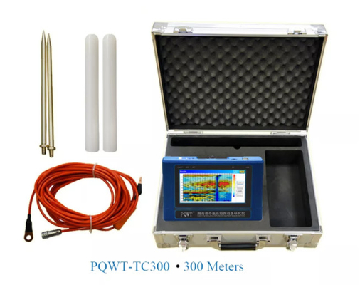 Máy dò nước ngầm TC300 PQWT Lập bản đồ hoàn toàn tự động 300M